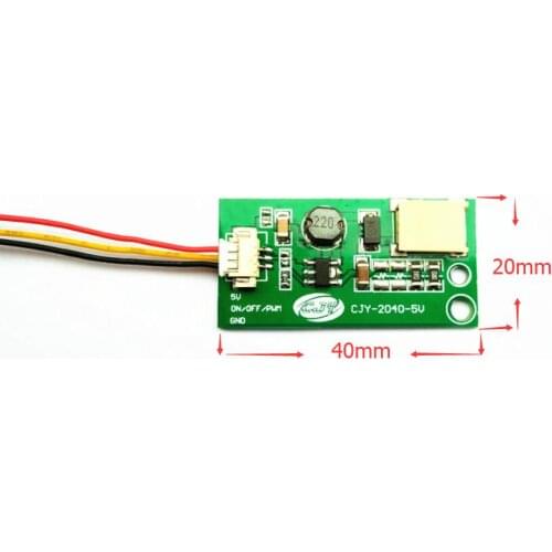 Car LCD screen LED backlight 5V booster board Constant current source 5V liter 9-11V small board 9V output