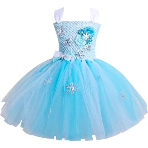 4-12 Y Princess Dress Sequin Veil Party Children Clothes Flower Girls Lace Ball Gown Cute Kids Dresses for Girl Cosplay Costumes