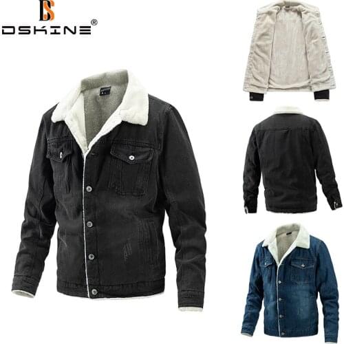 DSKINE Mens Denim Jackets