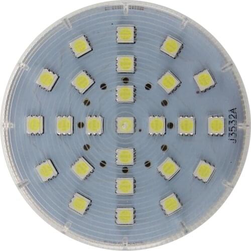 Gx53 25 LED 5050 SMD 4W 6500K White Ceiling Down Light Bulb Downlight