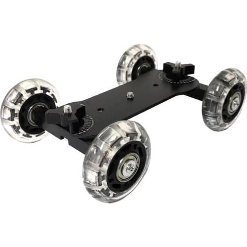 DSLR Camera Track Car Desktop Slider Drift Shooting Wheel Slider Car Camera BMX Drift Photography Wheel Car