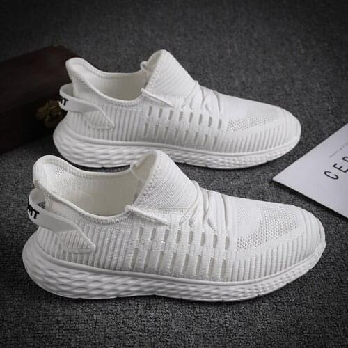 Couples Casual Jogging Shoes Lightweight Mens Sneakers Breathable Unisex Mesh Walking Sneakers Outdoor Woman Tenis Sport Shoes