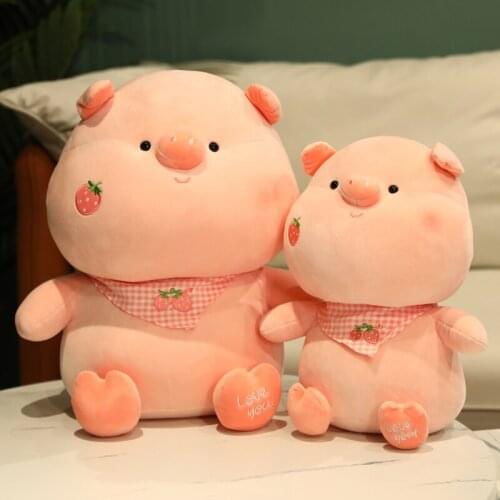 Kawaii Plush Pigs Toys Soft Stuffed Animals Doll For Children Girls Christmas Gifts Baby Toys Lovely Kids Sleep Doll Home