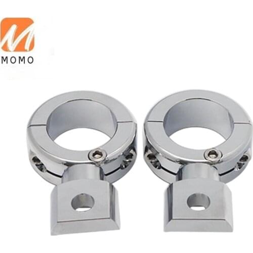 Motorbikes 32mm Fog Light Spotlights Bracket Clamp Universal 1-1/4 or 1" or 7/8" Bars