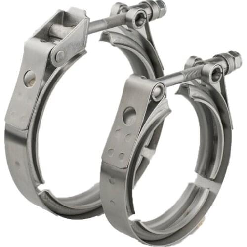 Stainless Steel 1.5/1.75/2/2.36/2.25/2.5/3/6 inch Male/ Female Flanges V Band/V-band Clamp