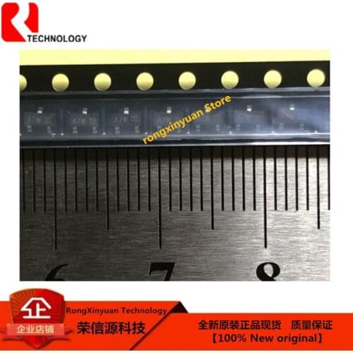 100 pcs/lot BAV99 BAV99LT1G BAV99LT3G Marking: A7W A7 SOT-23 0.2A/70V Dual Series Switching Diode . 100% New original