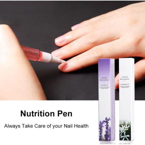Nail Nutrition Oil Pen 5ml Nail Polish Cuticle Revitalizer Oil Flavor Set Manicure Soften Pen Treatment For Nail Cuticle Tools