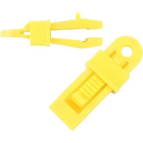 Outdoor Tent Awning Windshield Plastic Clip Buckle Wind Rope Fixed Clip Large Plastic Multi Functional Camping tool