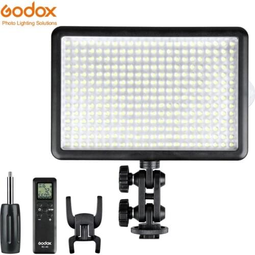 GODOX LED308C Wireless Remote Control Photo Video Light adjustable 3300~5600K Photographic studio LED Video Light