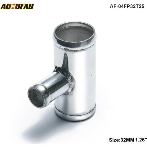 1.26" to 1.26" T-Pipe Aluminum Pipe 32mm To 32mm T Shape Tube Pipe for 25mm For 88-91 Honda Civic EE AF-04FP32T25