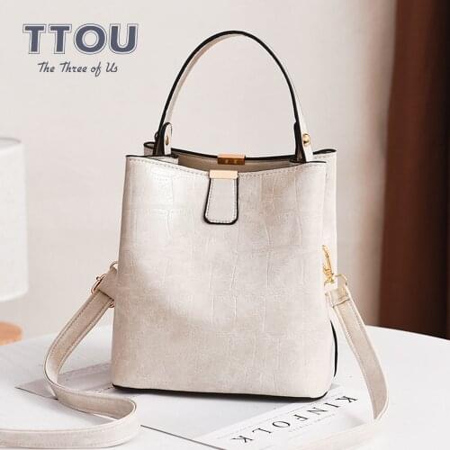 The Three Of Us Faux Leather Bags For Women