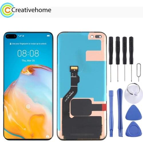 LCD Screen and Digitizer Full Assembly for Huawei P40 Pro, LCD Screen and Digitizer Full Assembly with Frame for Huawei P40 Pro