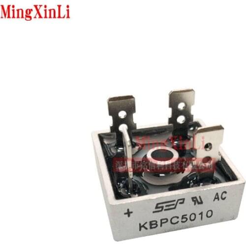 1PCS KBPC5010 diode bridge rectifier diode 50A 1000V KBPC 5010 power rectifier diode electronica componentes