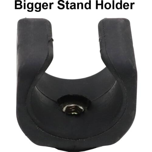 2 pcs Flashlight Mount Big U shaped Clip Clamp Holder Dia. 30mm - 42mm LED Flashlight torch fishing Lamp Bike light Stand Holder