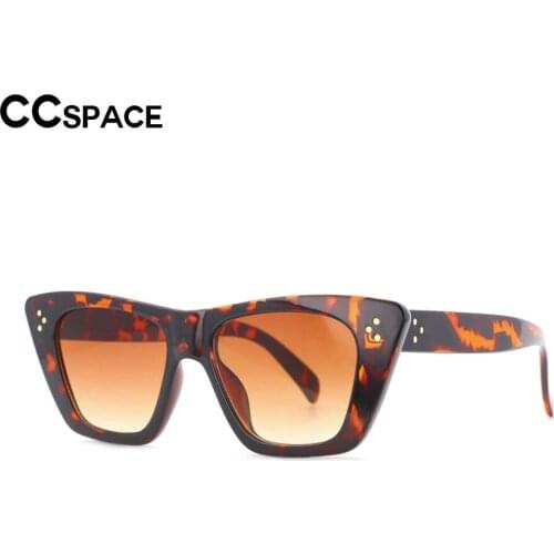 53593 Retro Cat Eye Rivet Brand Sunglasses Fashion Men Women Shades Uv400 Vintage Glasses