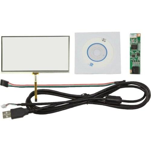 6.2inch 4 Wire Resistive Touch Panel 150mm x 90mm With USB Controller Card Kit