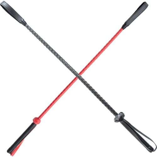 63cm Delicate Leather Long Whip BDSM Adult Games sex spanking paddle Slave Whip Cosplay Accessory Bondage Restraint Sex Toy