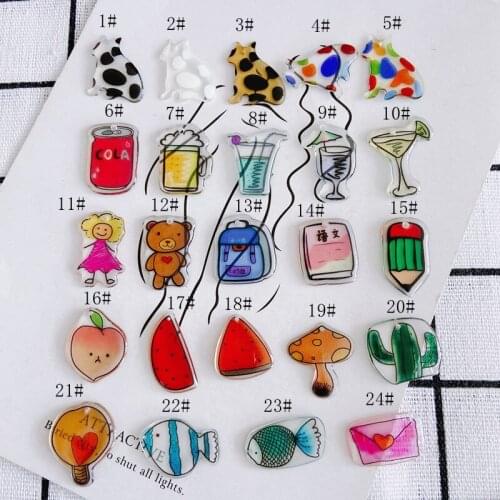 DIY jewelry accessories acrylic hand-painted wind pendant jewelry accessories materials