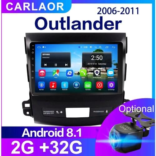 Car Android Multimedia Player For Mitsubishi Outlander xl 2 2005 2006 -2011 2 Din Radio Audio GPS 2Din Navi WIFI 4G SIM 2GB 32GB