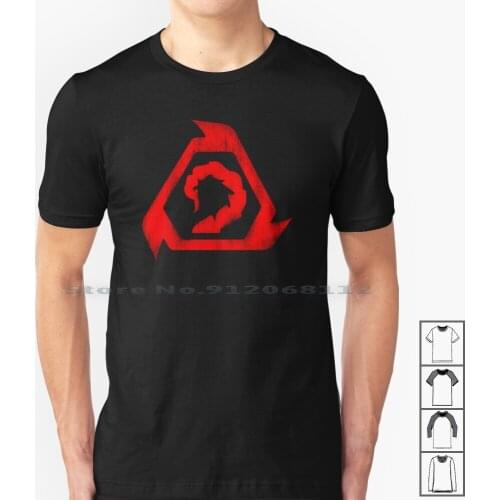 Nod-Grunge T Shirt 100% Cotton Brotherhood Of Nod Logo Red Cnc Command And Conquer 3 Tiberian Sun Tiberium Wars Westwood Rts