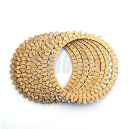 8pcs Motorcycle Clutch Plates Disc Set For HARLEY DAVIDSON XL883 XL1200 X48 XL 883 1200 48 SPORTSTER 1991-2011