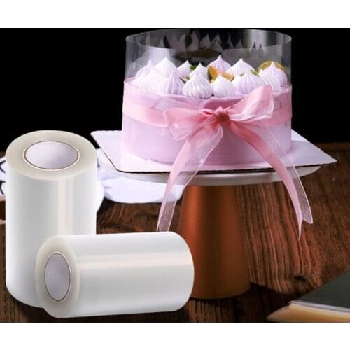 Acetate Film For Cake Decor Transparent Cake Surround Film Mousse Cake Sheets Surrounding Edge DIY Cake Collar Kitchen Bakeware