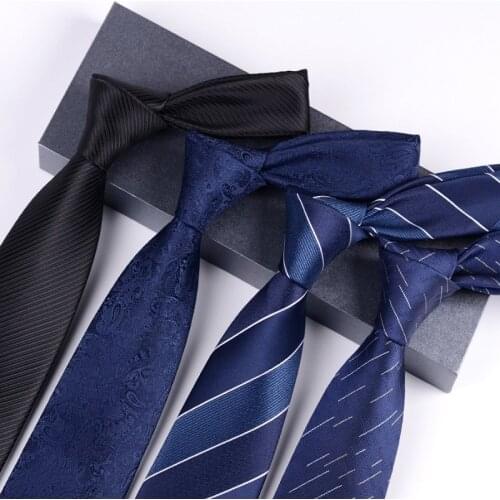 2020 Designer New Fashion 8cm Ties for Men Pattern Neckties Wedding Bridegroom Formal Suit Interview Accessories with Gift Box