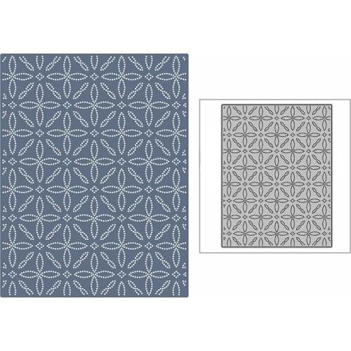 New Leaves Petal Diamond Background Plate 2021 Metal Cutting Dies for DIY Scrapbooking and Card Making Embossing Craft No Stamps