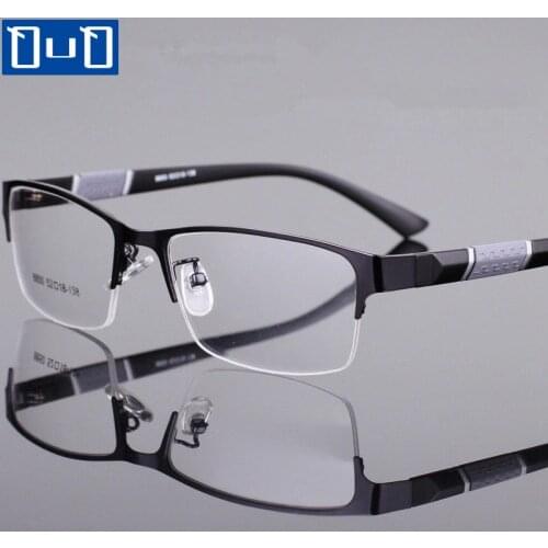 Qutzzmnd Reading Glasses Men Women Half-frame Diopter Glasses Business Male Myopia Glasses Lentes De Lectura Mujer 0~600 Diopter