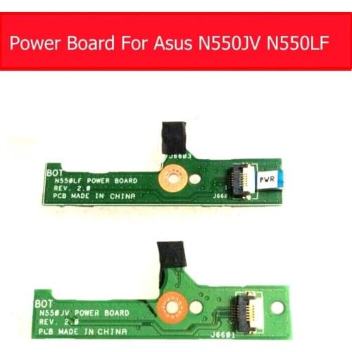 On/Off Power Button Board For ASUS N550JV N550LF N550J N550JV N550LF N550L N550JK N550JX Power Control Board Tablet Parts