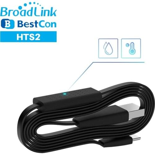 Broadlink Temperature And Humidity Remote Sensor Accessory USB Cable HTS2 Works With RM4 Pro Or RM4 Mini Smart Remote Controller