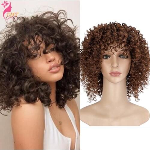 TMT HAIR Black Wigs