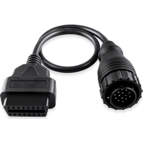 High Quality For Mercedes FOR BENZ Sprinter 14pin To 16Pin car Diagnostic cable 14 Pin To OBDII OBD2 OBD II ODB 2 16 Pin Adapter