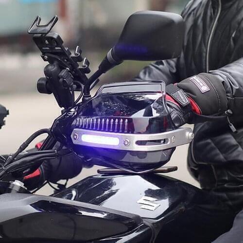 Motorcycle Hand Guards LED Windshield Motocross Moto Accessories For HYOSUNG gt 125 gt250r gt650 gt250 gt650r aquila gv250