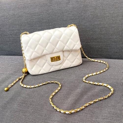 2021 Fashion Chain Crossbody Bags For Women Luxury Handbags Designer Shoulder Bag Pu Leather Ladies Cross Body Messenger Bags