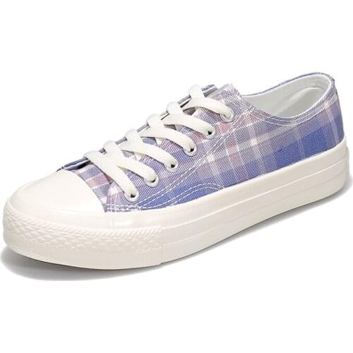 Women Original Canvas Shoes Fashion Trend All-Match Shoes Leisure Height Increasing Sneakers 2021 New Brand Designer 35-40