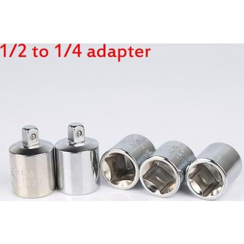 1pc Ratchet Wrench Socket Converter Head Sleeve Adapter 1/2" Big Fly To 3/8" Fly To 1/4" Steel to 1/4" To 1/2" To 3/8"