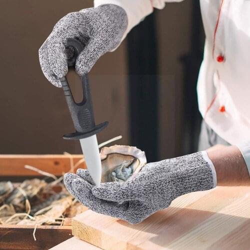 1pcs Steel Oyster Tool Seafood Knife For Seafood Shell And Open Pry Shells Oysters Multi Use Opening Directly Knives F5G1