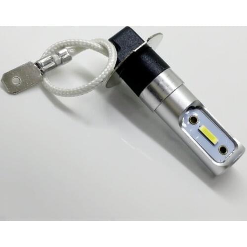 2Pcs H3 1860-2SMD12V24V LED Car Fog Light Bulb 12/24V White 6000K DRL Driving Auto Fog Lamp Bulbs 360 Degree Beam Car Headlight