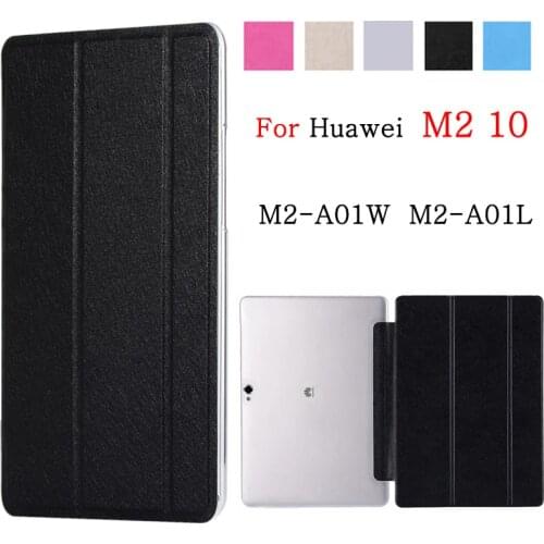 Tablet case for funda Huawei MediaPad M2 10 2016 M2-A01W M2-A01L Wi-fi 3G 4G PU leather flip cover stand case protective shell