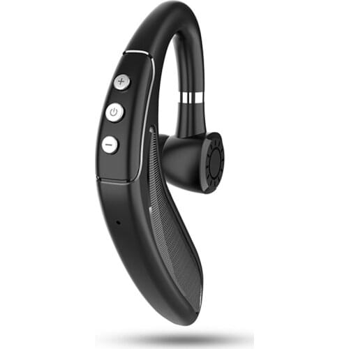 Earhook Headset Bluetooth-compatible 5.0 Wireless Earphones Ear Hook Earbuds Stereo Ear-hook Earpiece Sports with Microphone