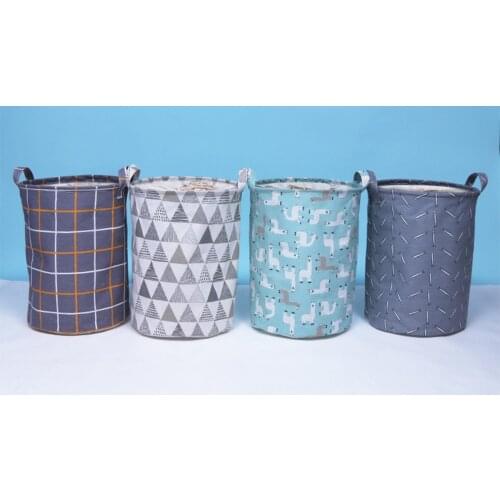 Dirty Laundry Basket Buggy Bag Waterproof Storage Bag Household Folding Clothing Storage Bucket Clothes Toys Organizer