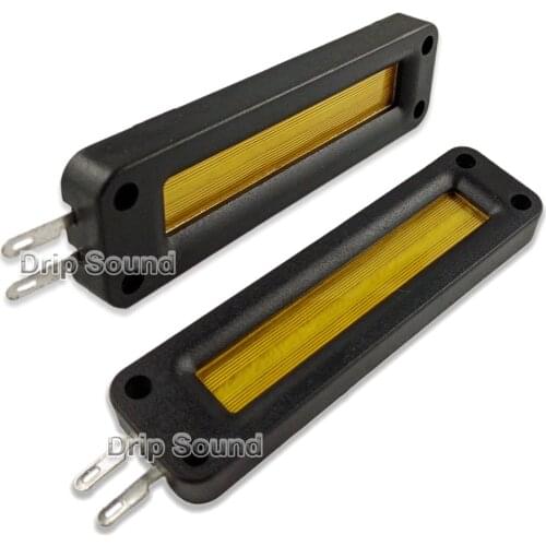 New 6Ohm 10W 20W Ribbon Aluminum Foil Audio Tweeter High-pitched Treble Speaker Stereo Loudspeaker Trumpet Horn 80x20x8mm