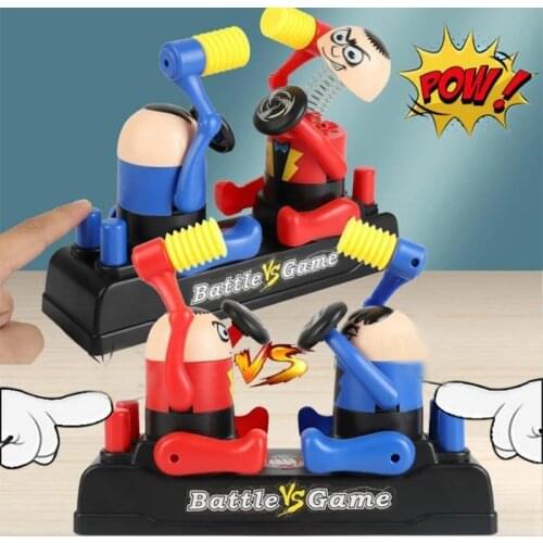 Upgraded Version of Double Peoples Fight Machine Leisure Toys Red and Blue Attack and Defense Battle Game Parent-Child Interact