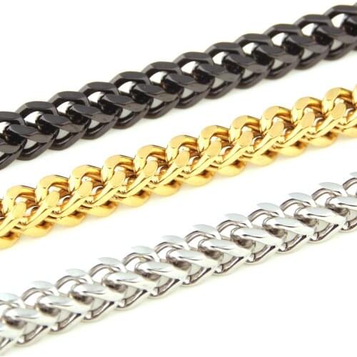 New Arrive Stainless Steel Charming Figaro Link Chain Mens Womens Necklace/Bracelet Unisexs Jewelry 7-40inch Fashion Gift