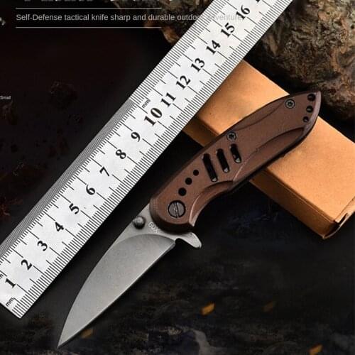 15CM Aluminum Handle Knife Outdoor Camping Knife Blade Self-defense Special Warfare Tactical Knifes
