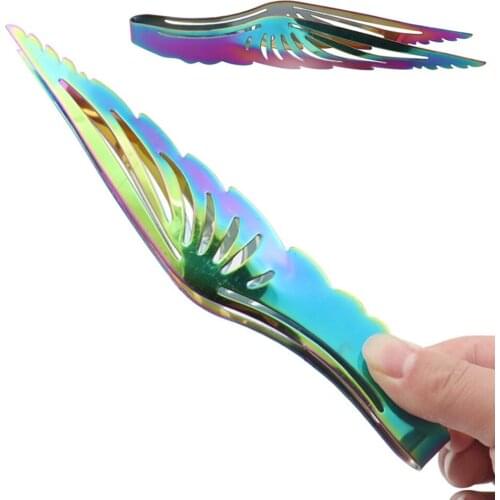 1Pcs 235mm Length Hookah Tongs Stainless Steel Charcoal Clip Tong Shishia Accessories Tweezers Chicha Narguile Completo Nargile