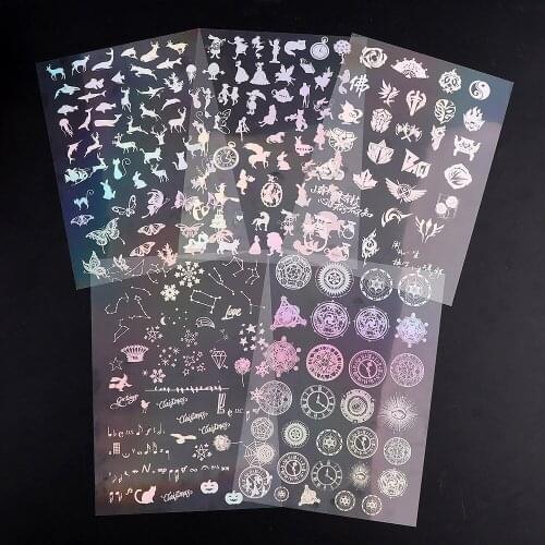 1pcs Magic Array Moon Colorful Transparent Material With Use Of Epoxy Mold Phone Case Making Jewelry Tool Filling For DIY