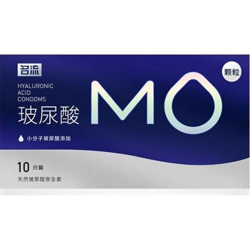 Hyaluronic Acid High Oil Condom MO Hyaluronic Acid Lubrication Ultra-thin 10 Packs