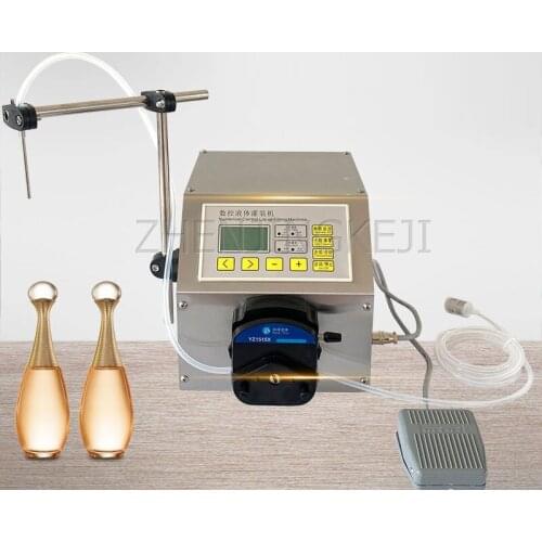 120W Peristaltic Pump Quantitative Dispensing Machine Glue Chemical Solvent Essential Oil Mask Automatic Liquid Filling Machine